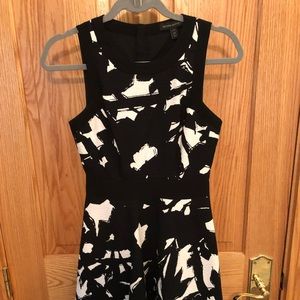 Banana Republic Black & White Dress